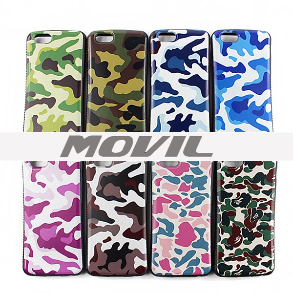 NP-2348 Colorido tpu funda para Apple iPhone 6-12